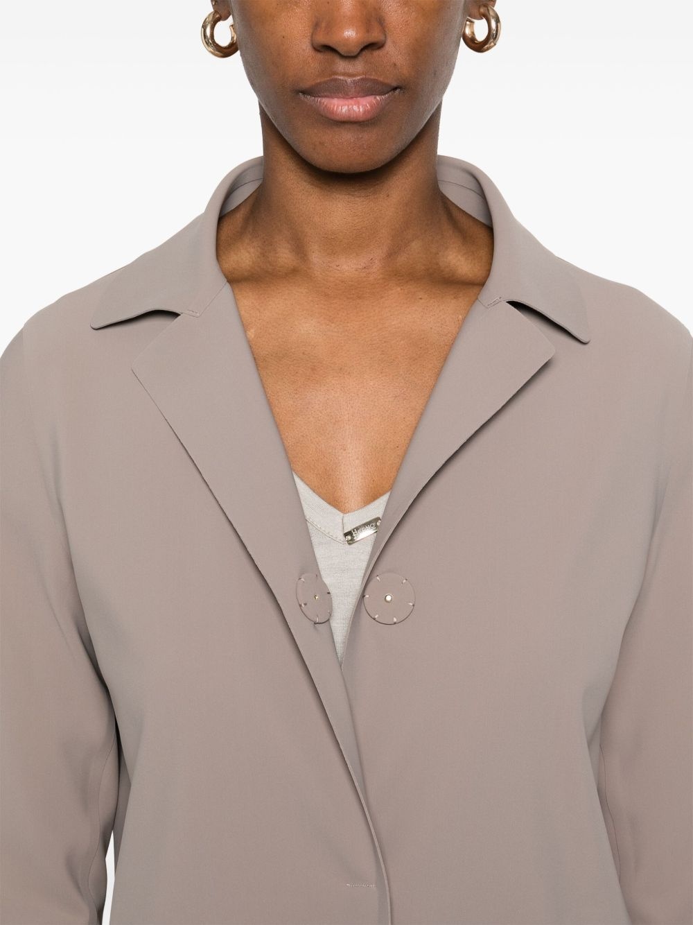 single-breasted coat - 5