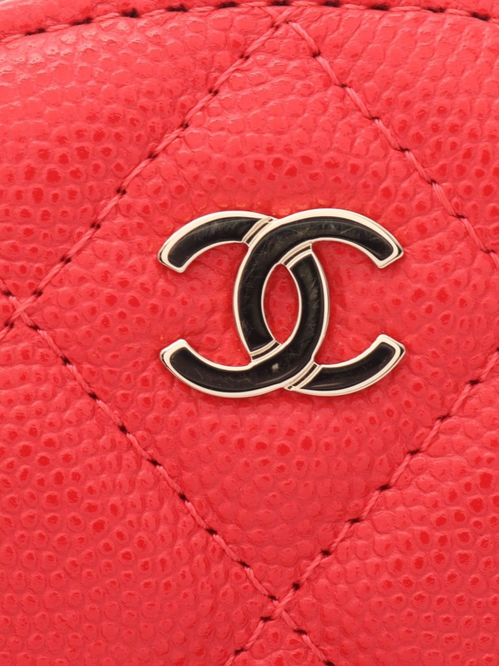 2019 mini CC plaque round crossbody bag - 3