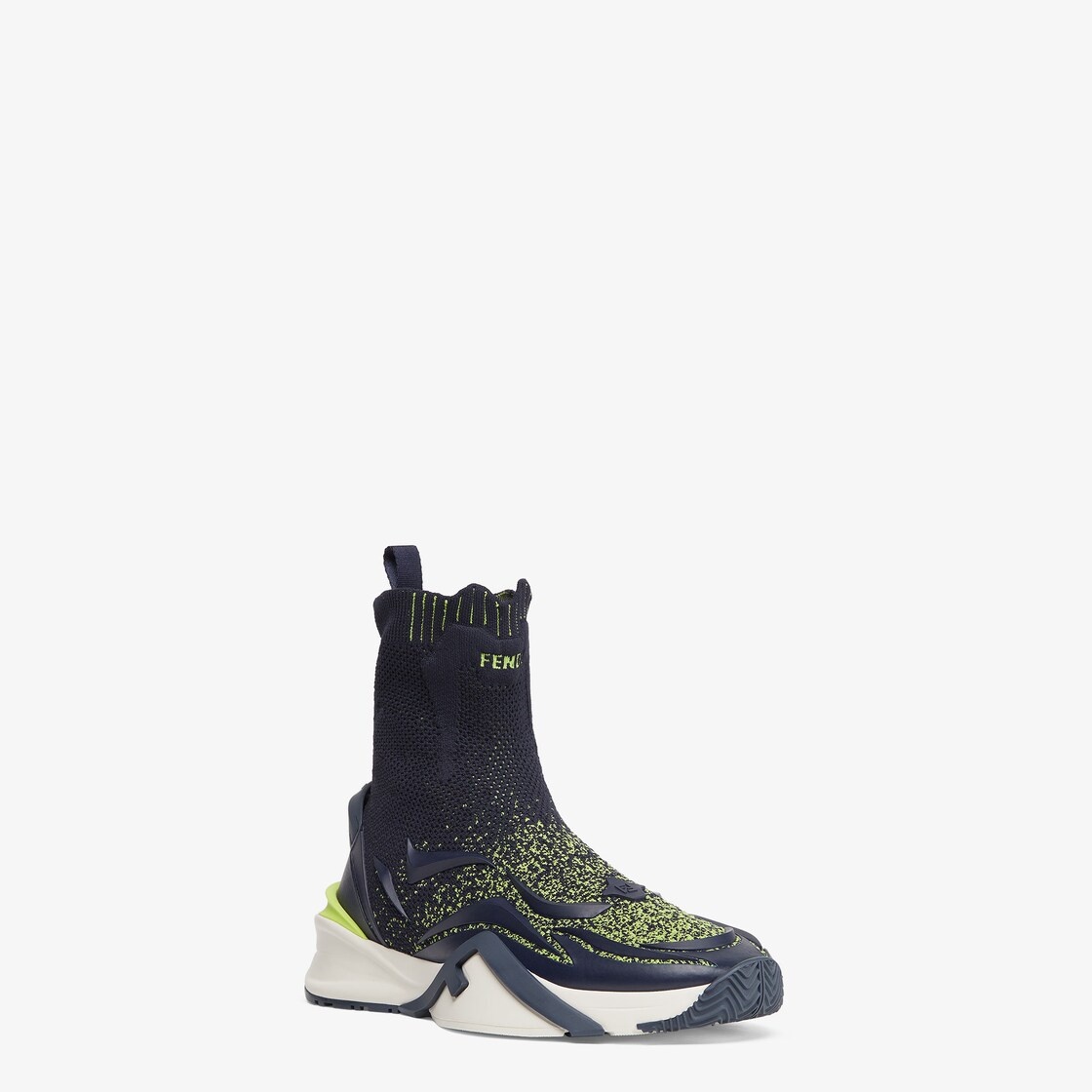 Blue mesh running sneakers - 2