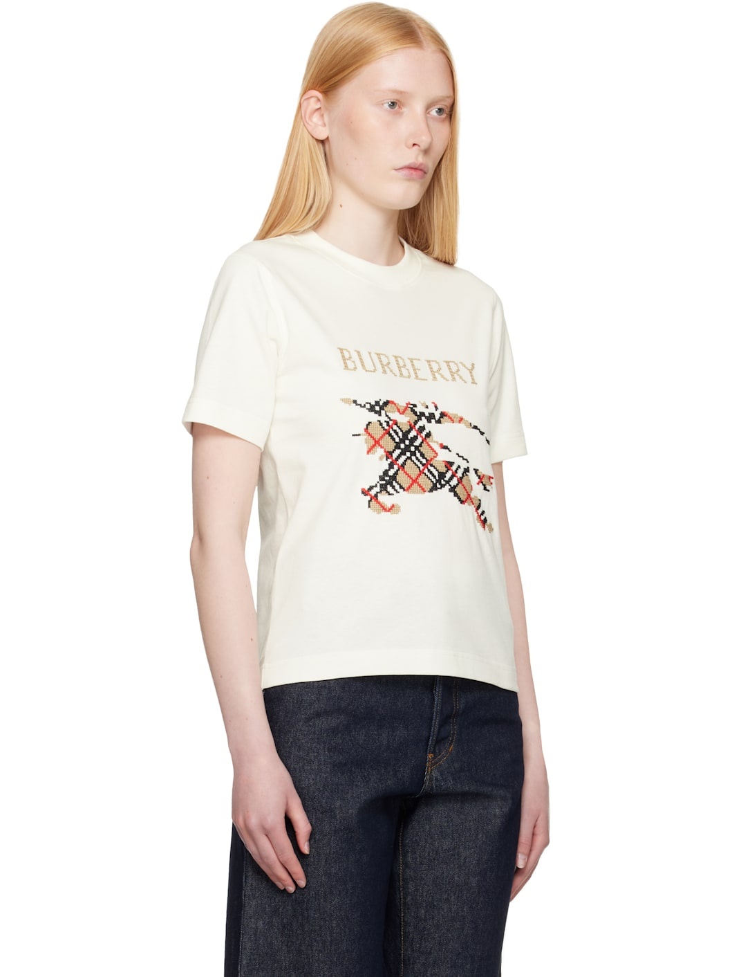 White Large Logo T-shirt - 2