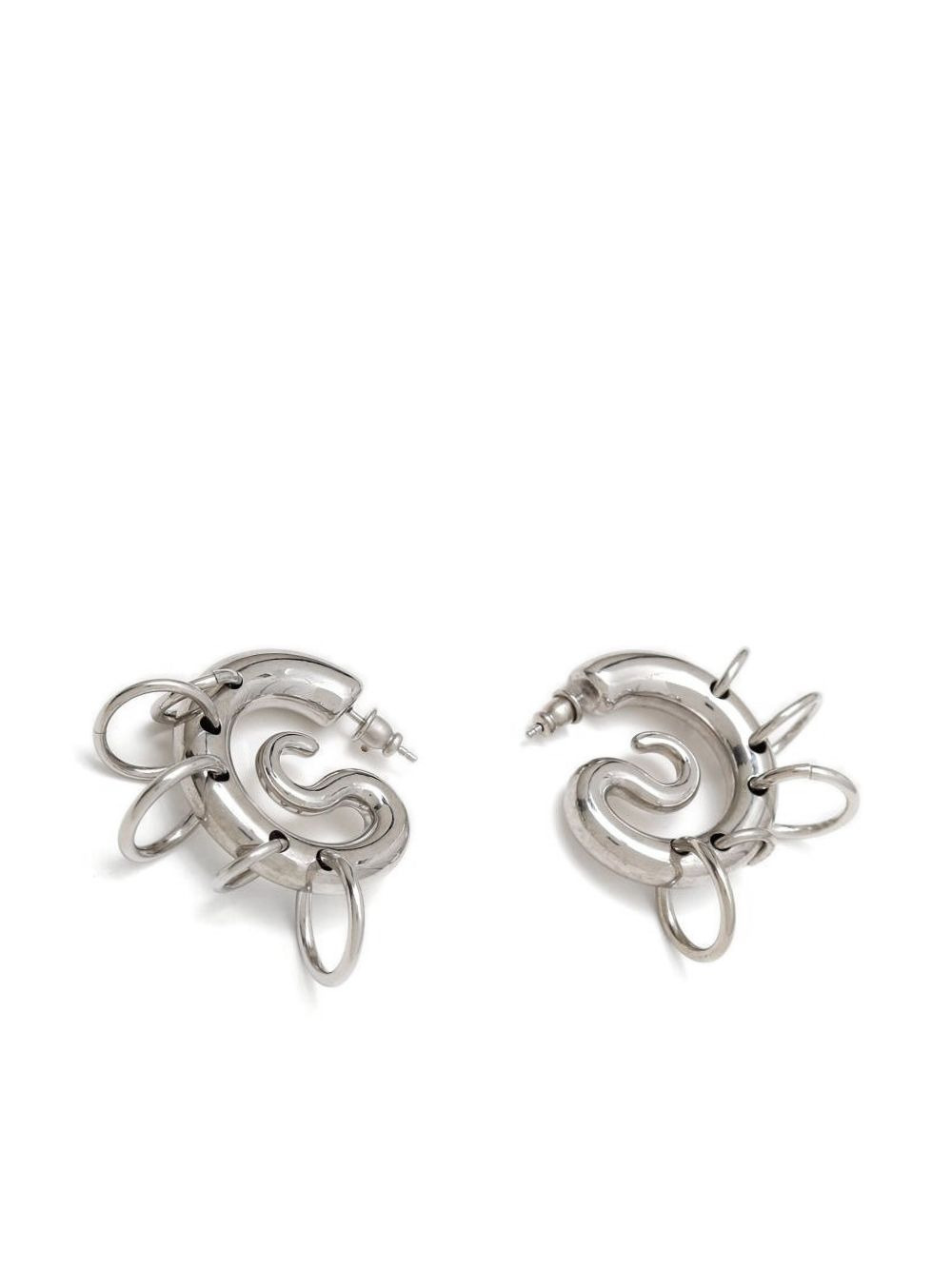 spiral-ring earrings - 2