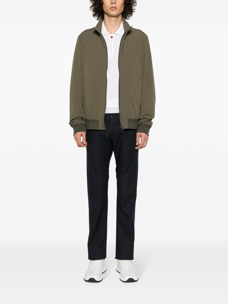 Herno taffeta bomber jacket outlook