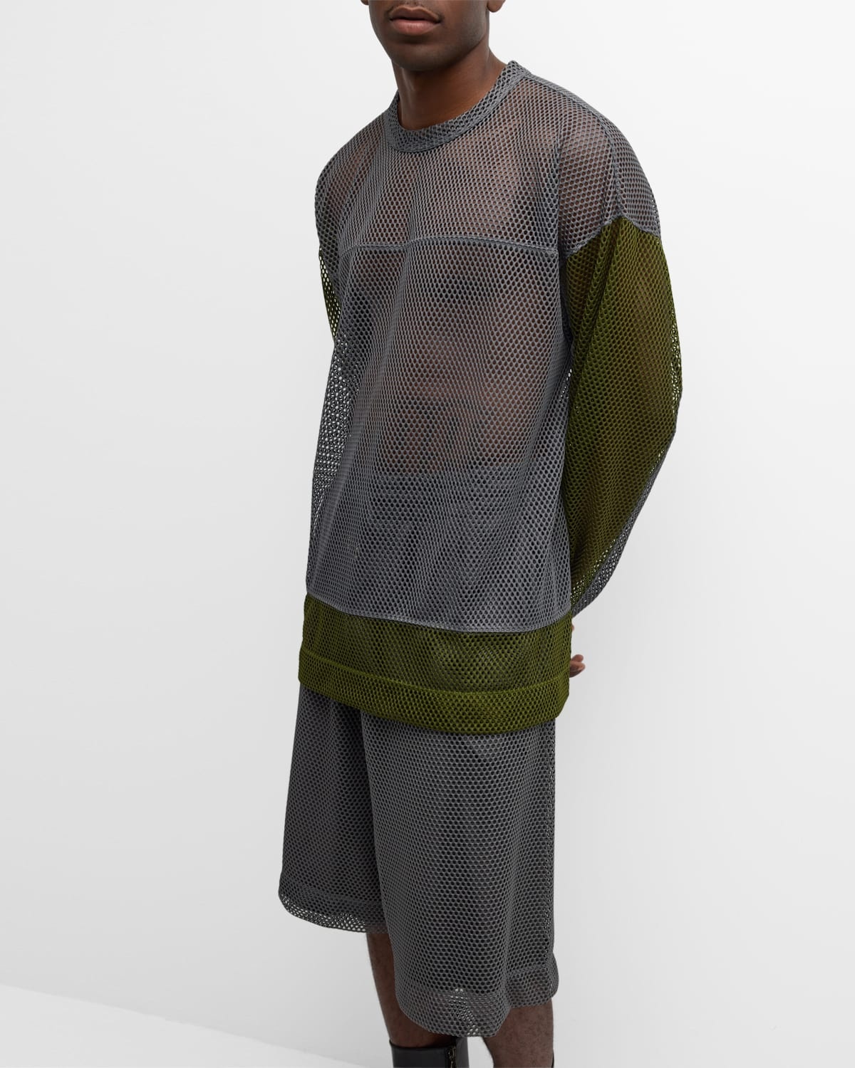 Men's Henland Bicolor Mesh T-Shirt - 6