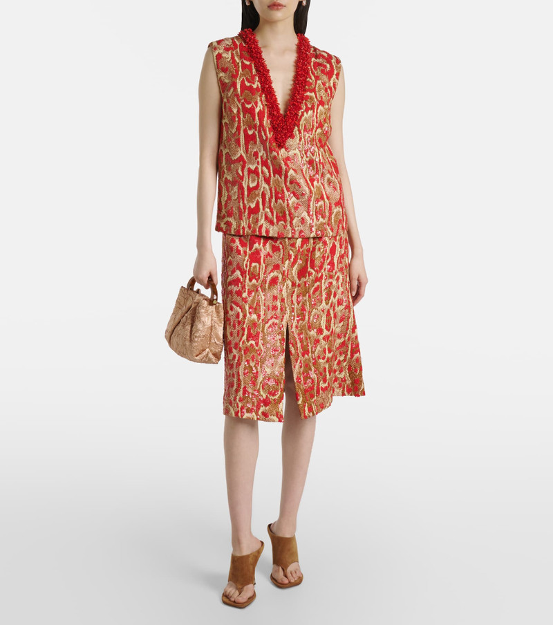 PARIS TEXAS Lorena 100 suede thong sandals outlook