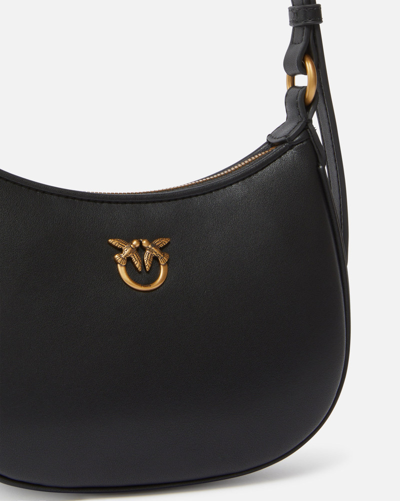 HALF MOON BABY LEATHER SHOULDER BAG 3