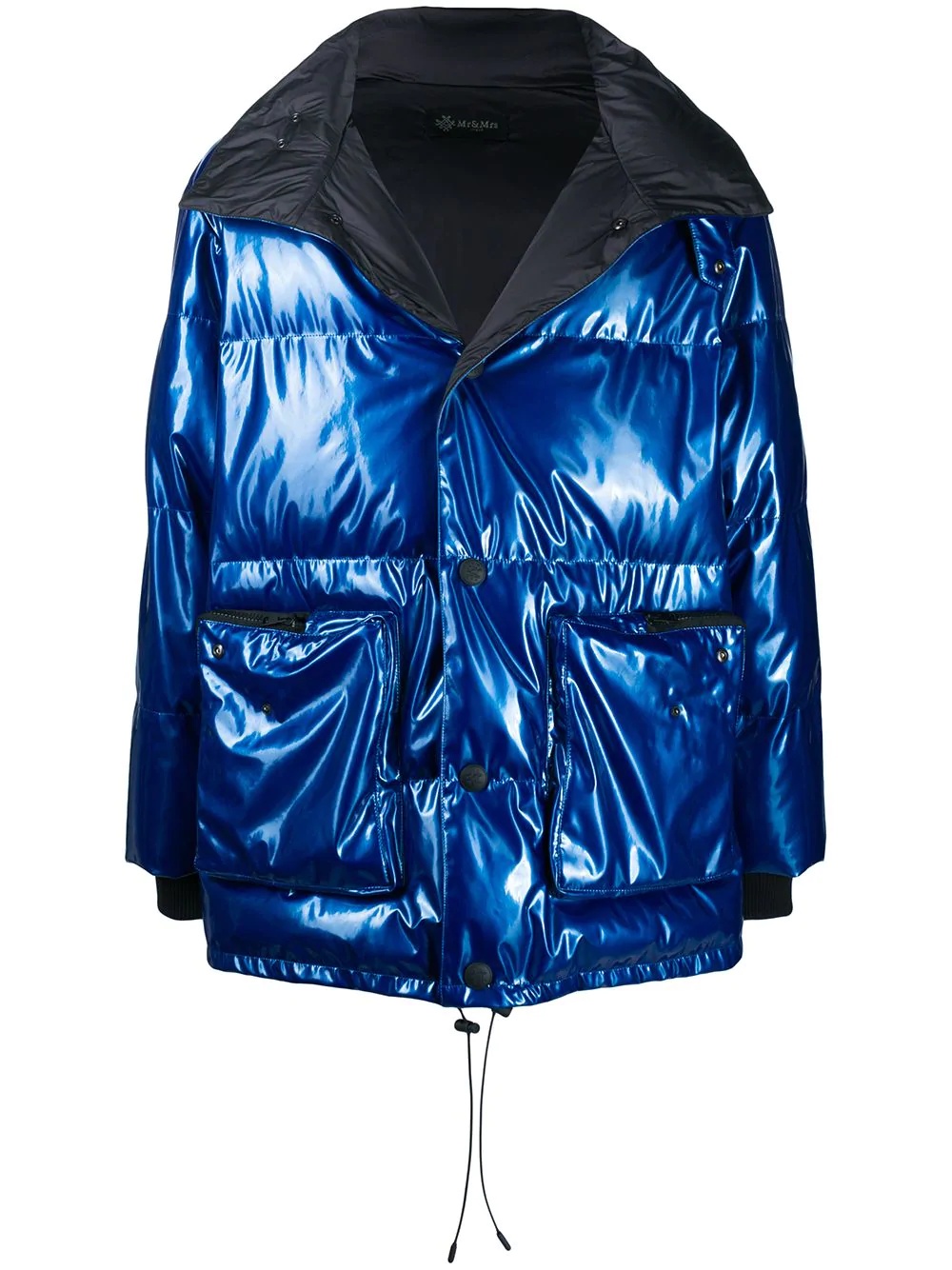 padded rain coat - 1