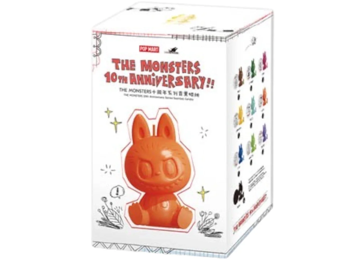 Pop Mart The Monsters Labubu 10th Anniversary Series Scented Candle Single Blind Box - 1