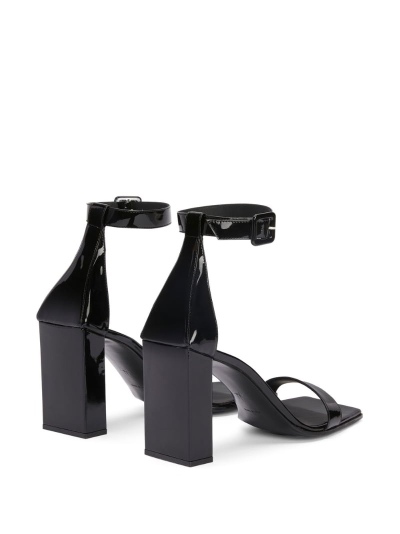 Shangay buckled 85mm leather sandals - 3