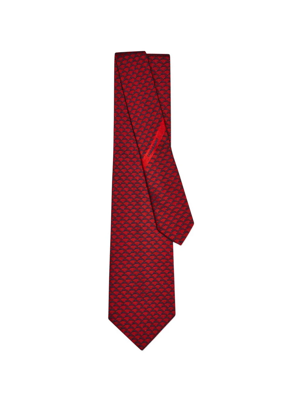 Infinite Inspirations Archi-print silk tie - 1
