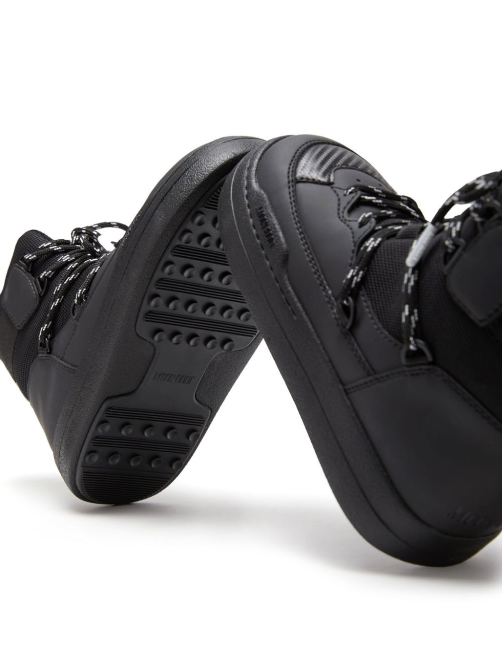 Park logo-print boots - 4