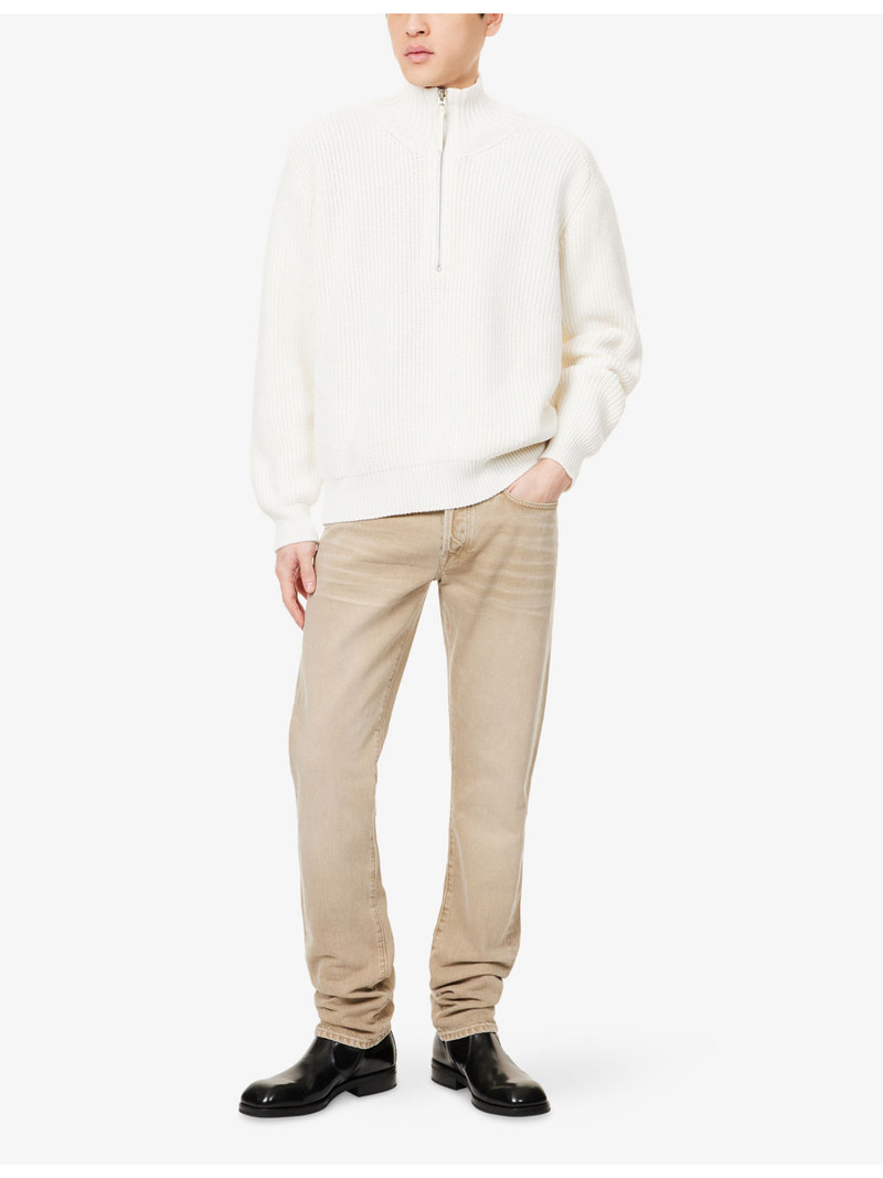 TOM FORD Regular-Fit Straight-Leg Denim Jeans outlook