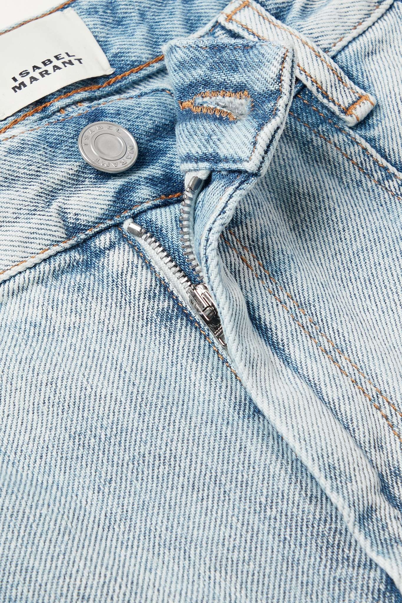 Laora mid-rise slim-leg jeans - 5
