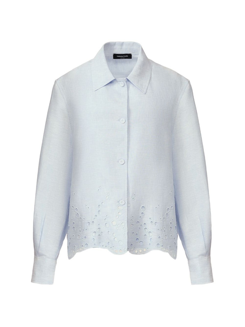 scalloped embroidered shirt 1