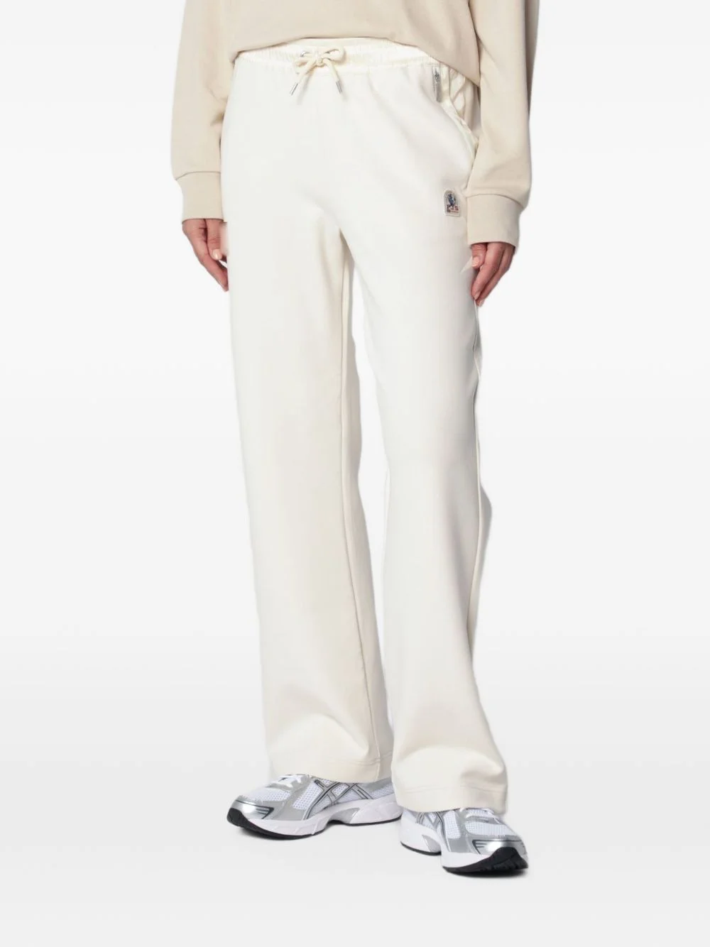 logo-patch track pants - 1