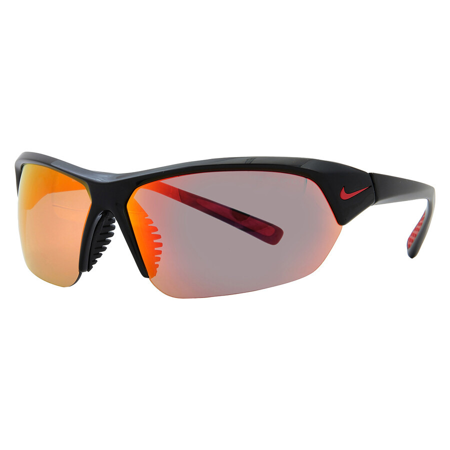 Nike Red Mirror Wrap Men's Sunglasses NIKE SKYLON ACE M MI DV2163 010 69 - 2