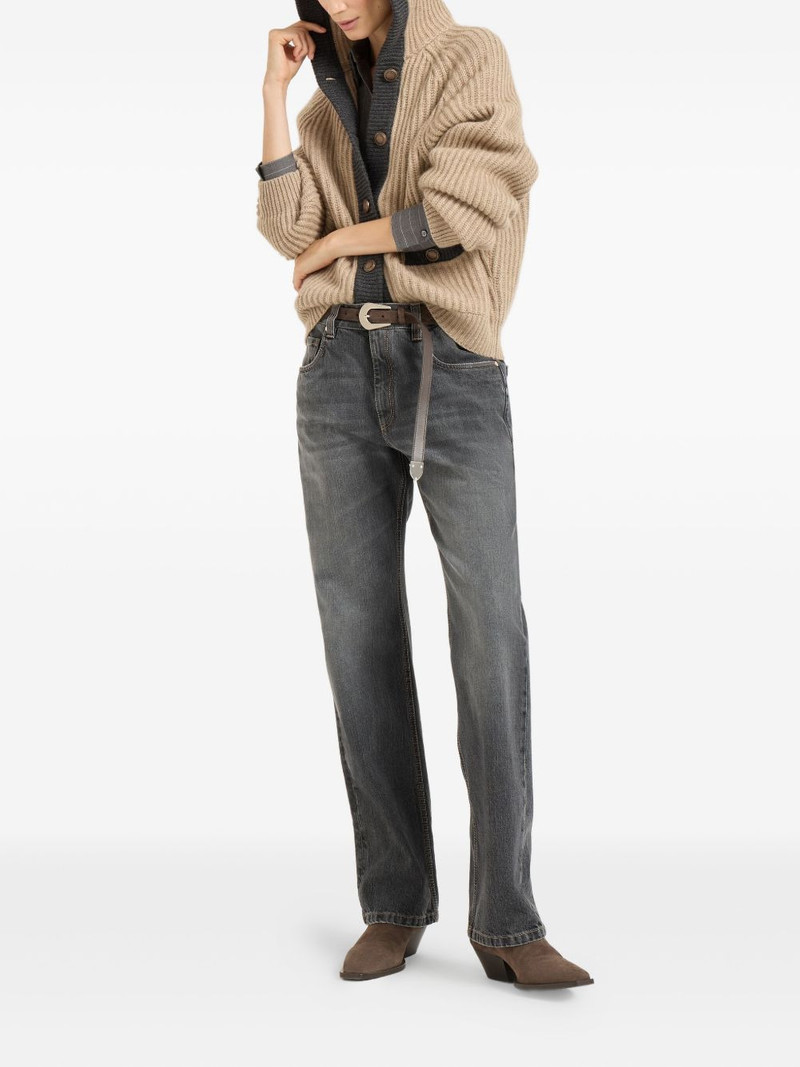 Brunello Cucinelli belt-loops jeans outlook