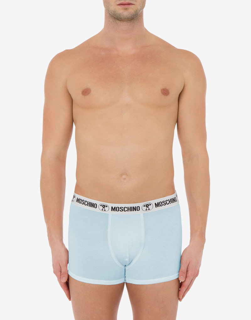 Moschino DOUBLE QUESTION MARK JERSEY BOXER outlook