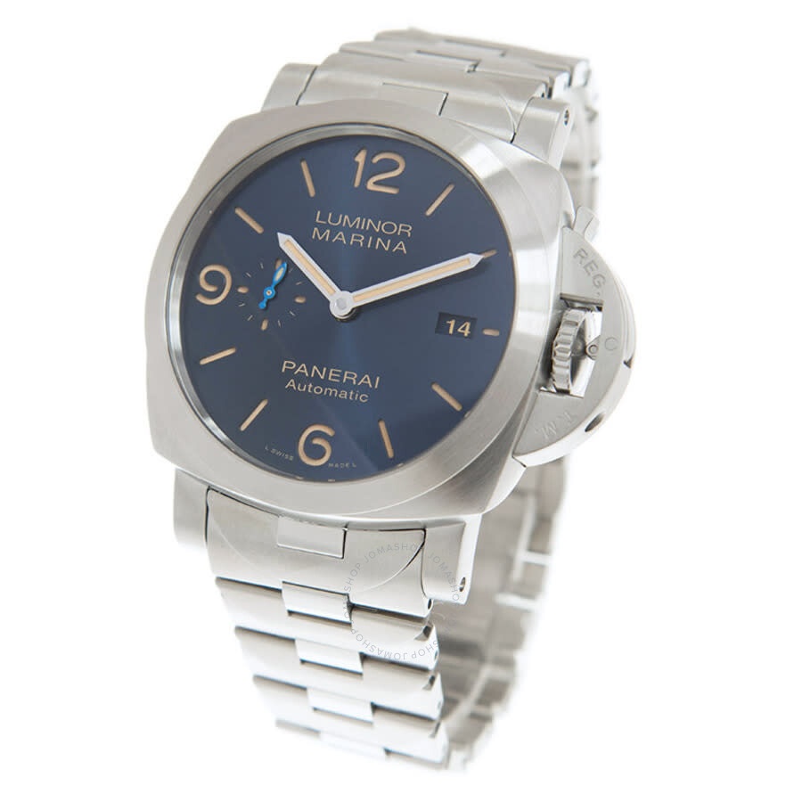 Panerai Luminor Marina Automatic Blue Dial Men's Watch PAM01058 - 4