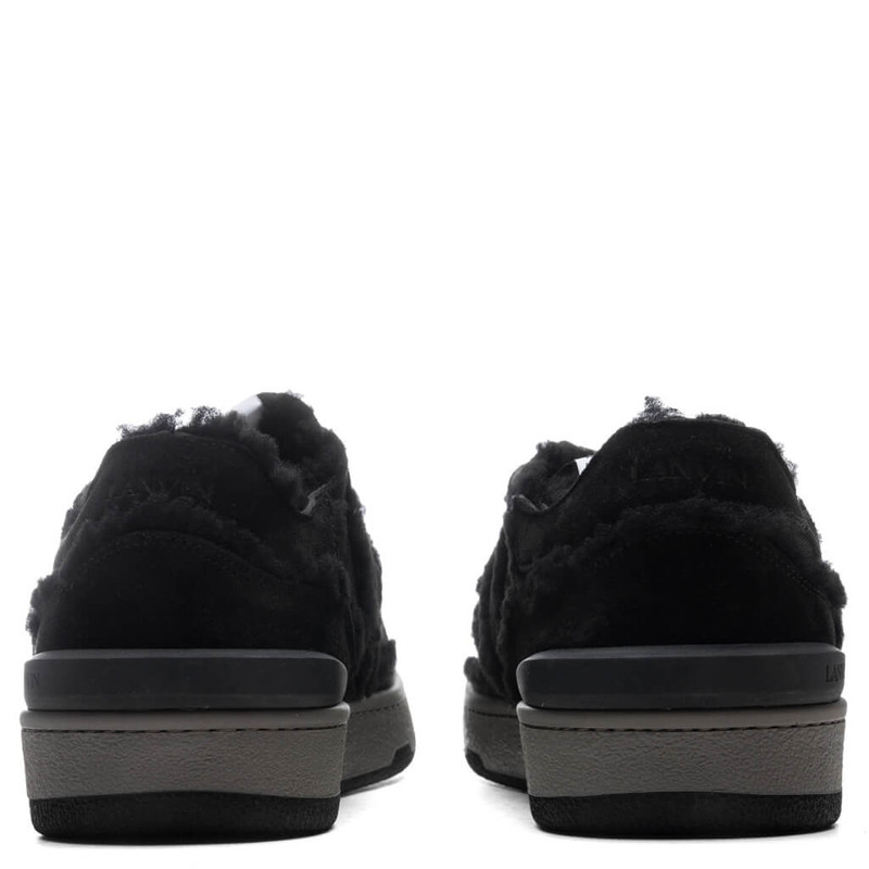 Lanvin LANVIN CLAY LOW TOP SNEAKERS - ANTHRACITE/BLACK outlook