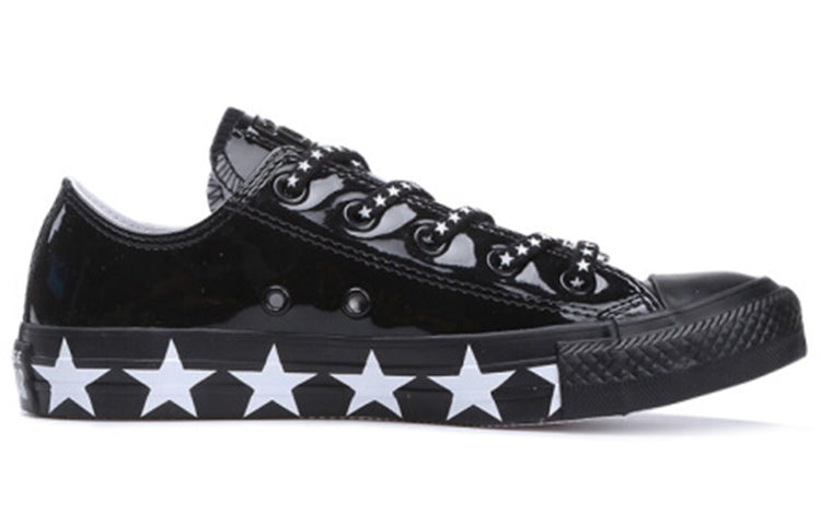 (WMNS) Converse Miley Cyrus x Chuck Taylor All Star Low Patent 'Stars' 563720C - 2