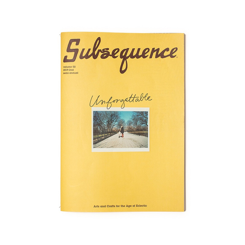 Subsequence Magazine Vol.2 YELLOW 4