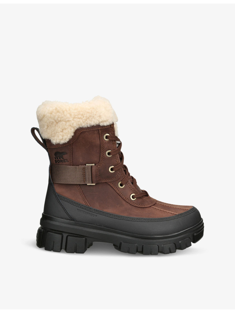 Torino V Parc waterproof suede snow boots 1