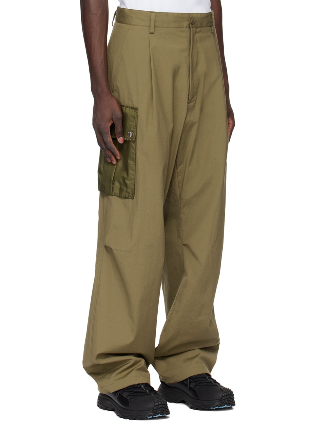 Khaki Cargo Pants - 2