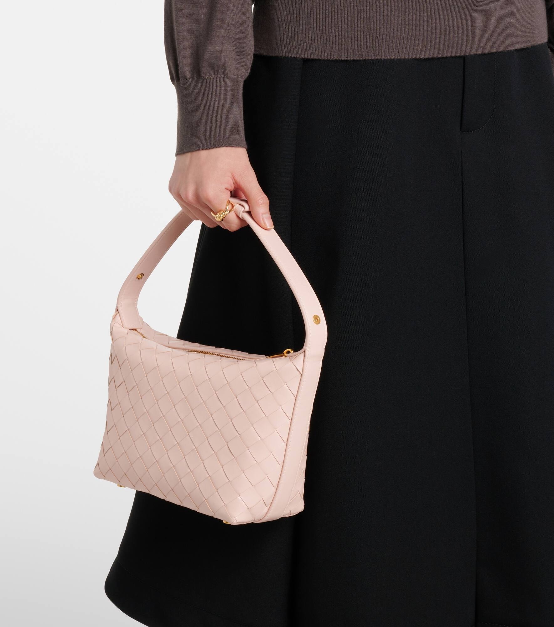 Wallace Small Intrecciato leather shoulder bag - 2