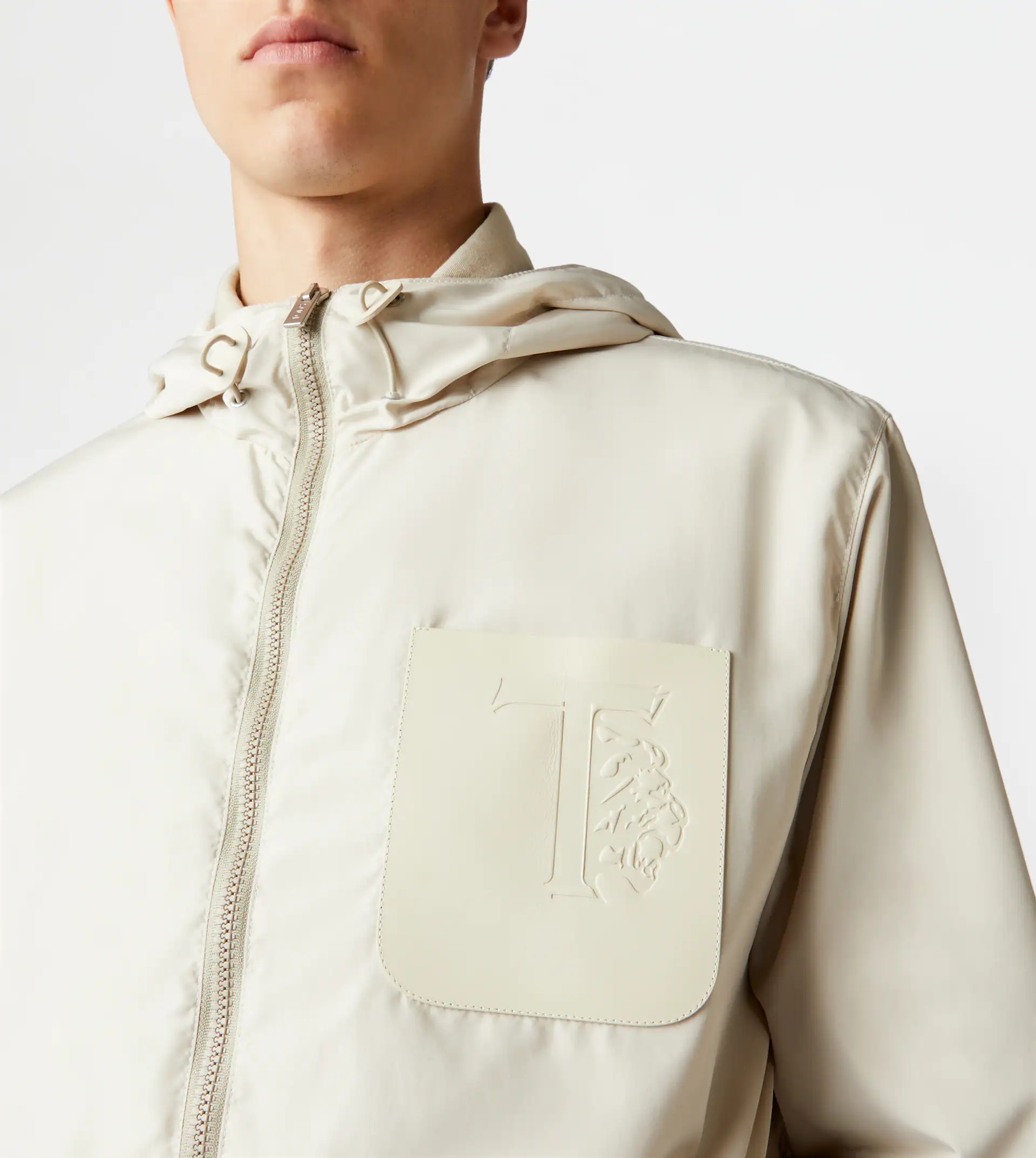 TOD'S WINDBREAKER - BEIGE - 5