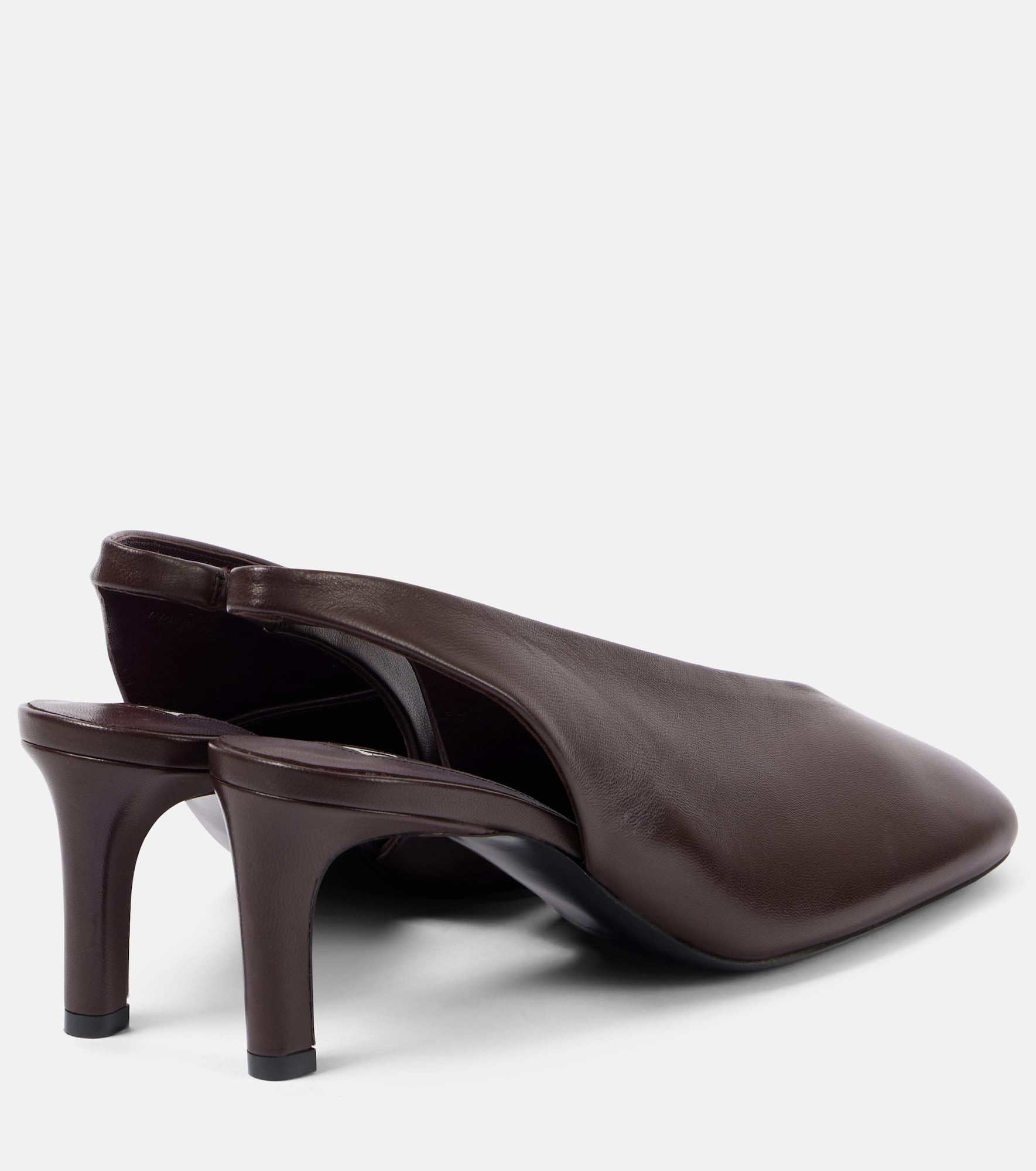 Leather slingback pumps - 2