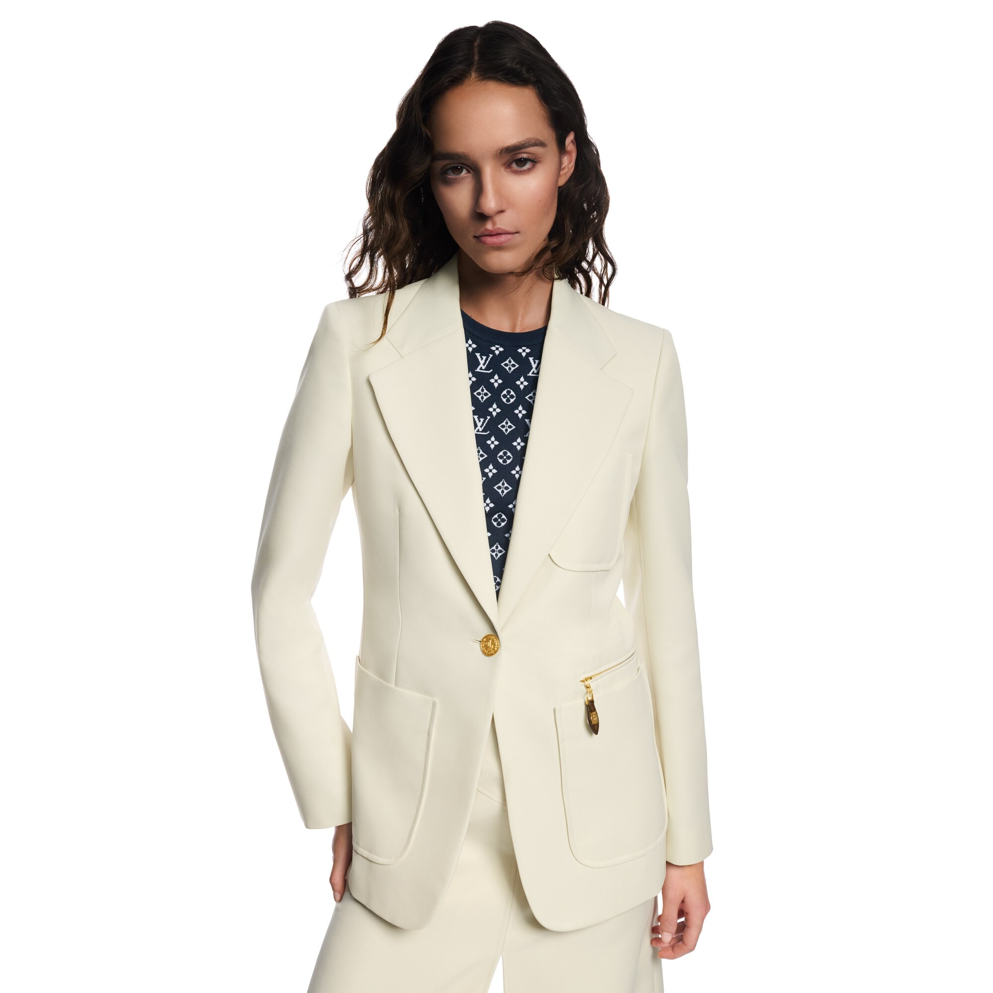 Technical Gabardine Preppy Blazer - 2