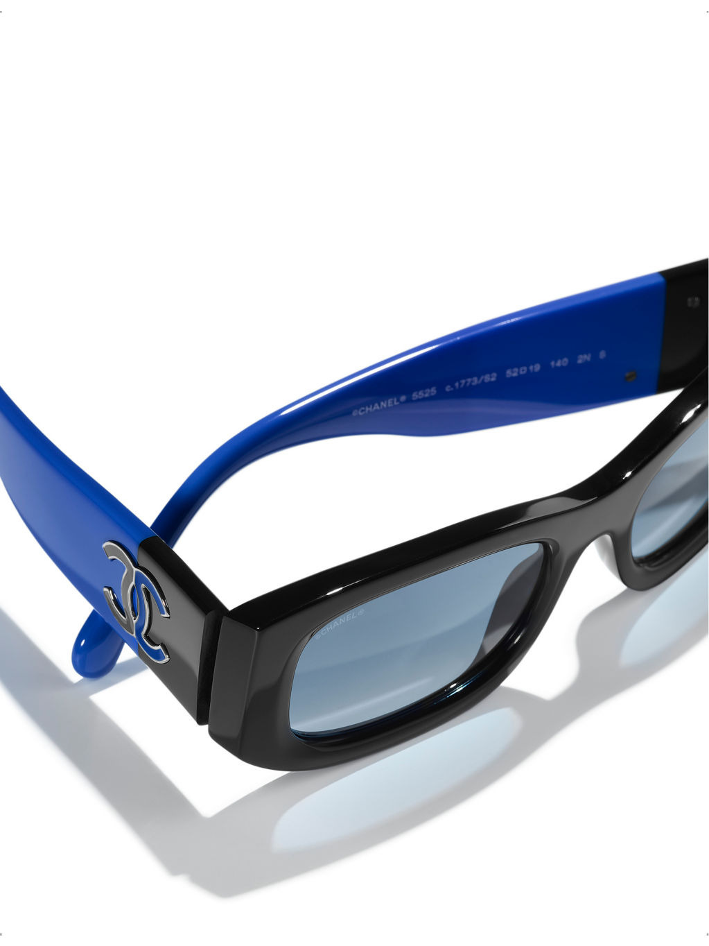 CH5525 rectangle-frame acetate sunglasses - 2