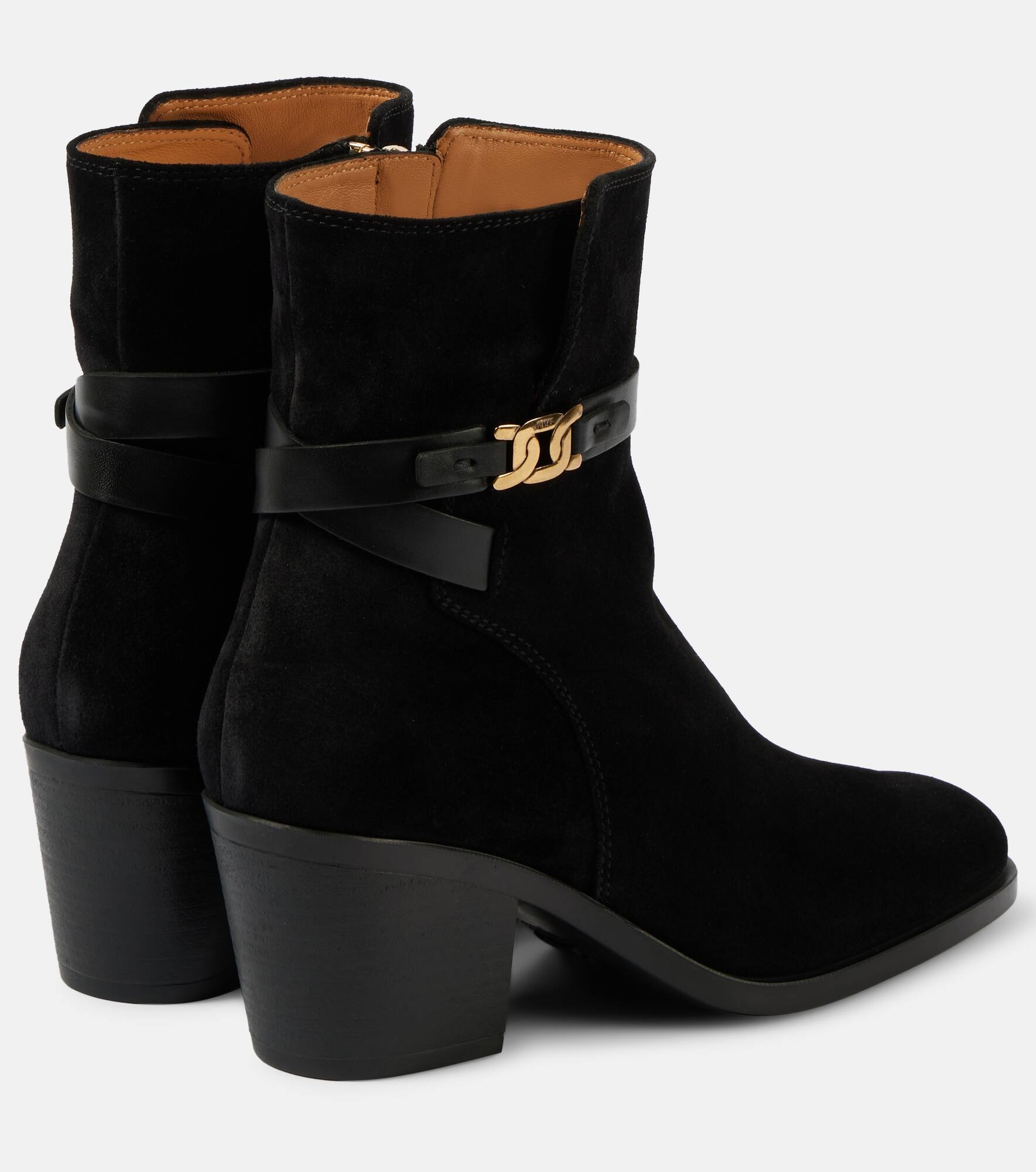 Suede ankle boots - 5