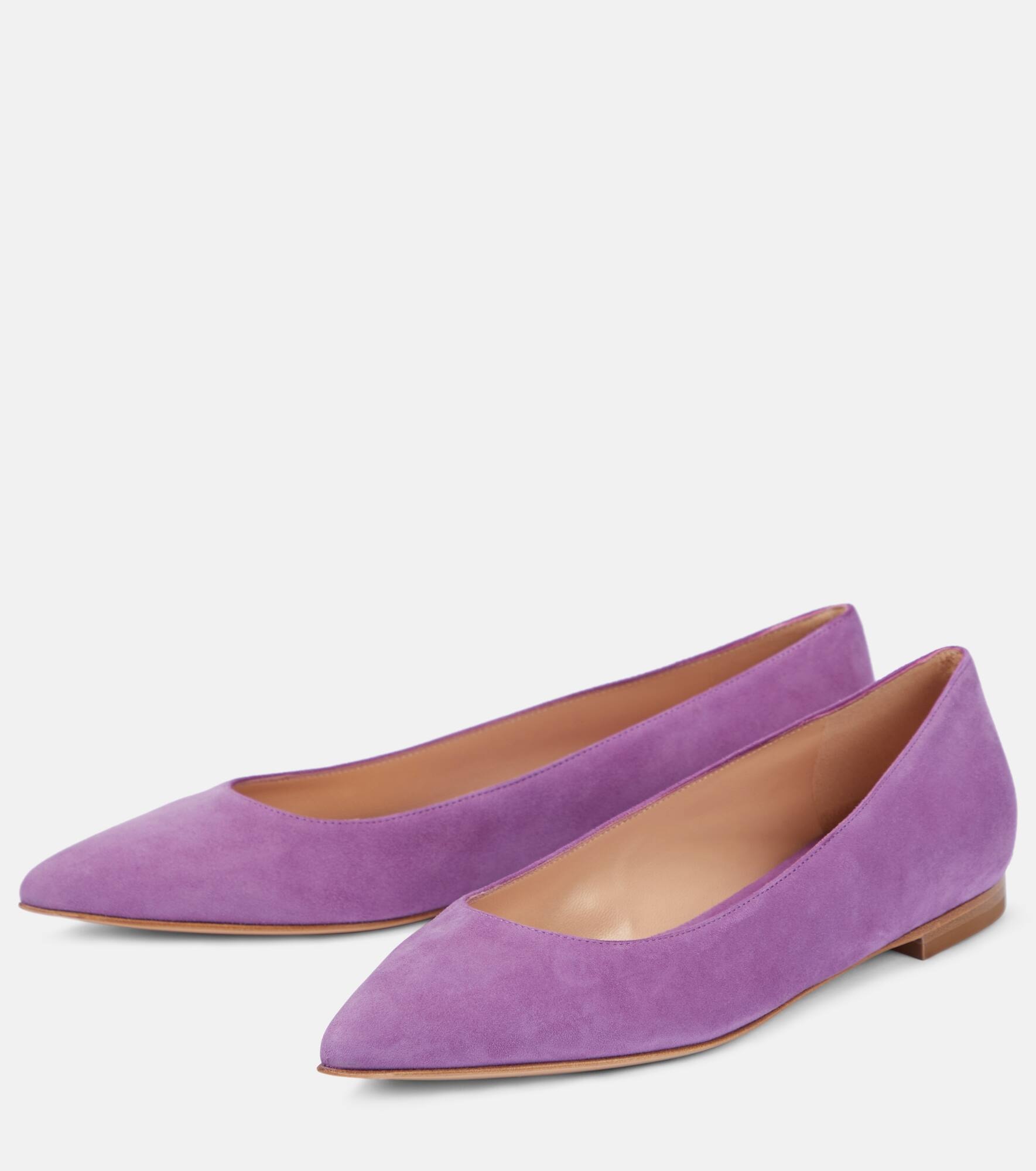 Gianvito suede ballet flats - 5