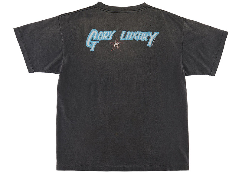 SAINT M×××××× Saint Mxxxxxx STR Maria T-Shirt Vintage Black outlook