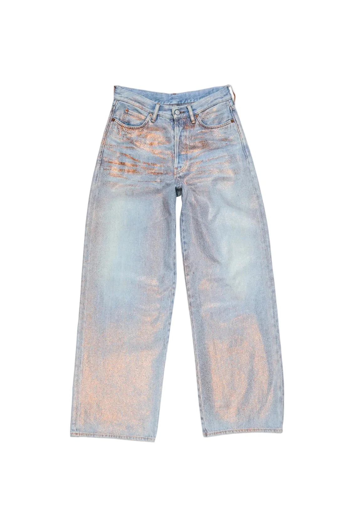 1981 U GLITTER DAWN JEANS (ROSE COPPER/LIGHT BLUE) - 1