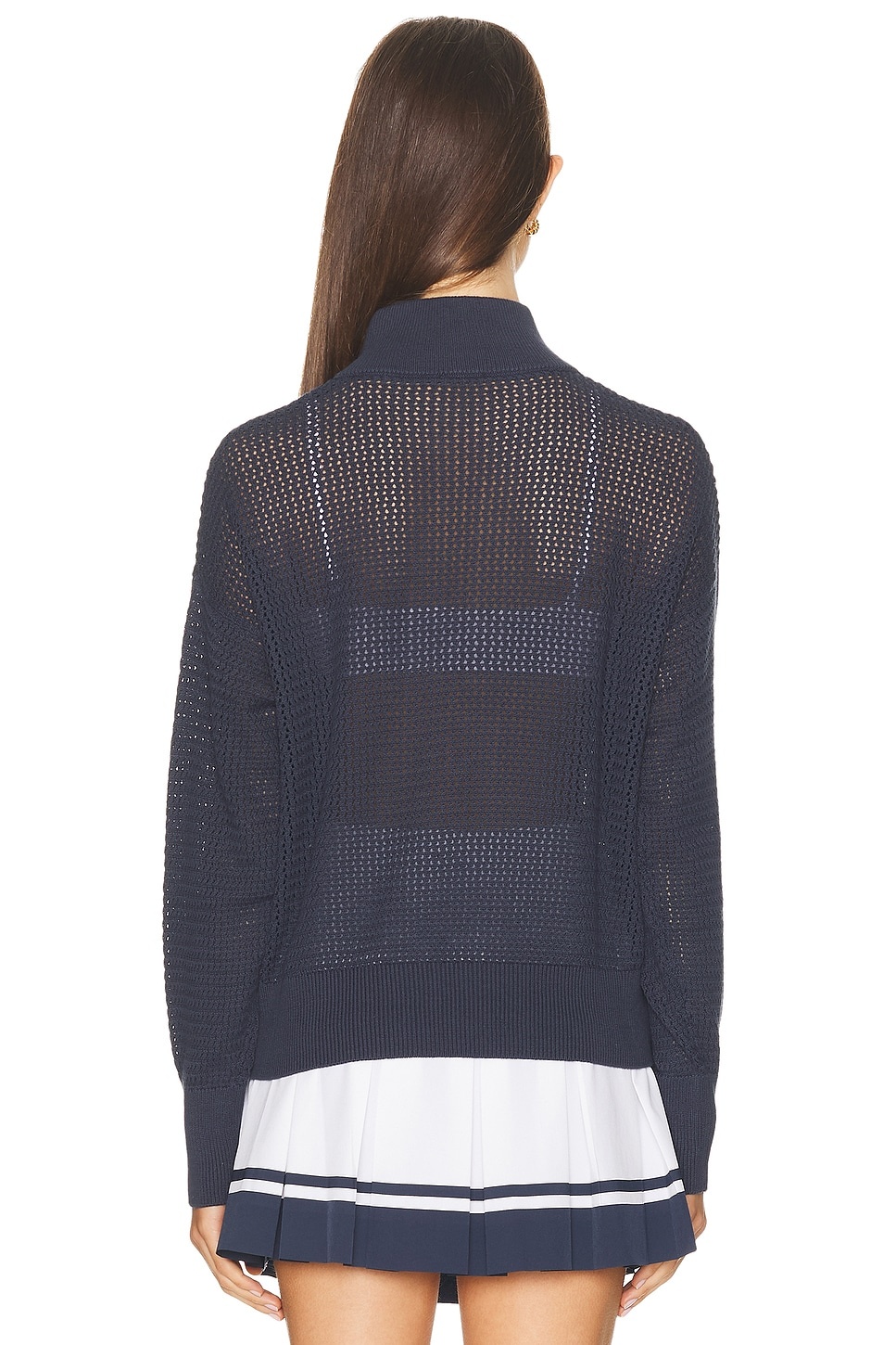 Aurora Half Zip Knit Sweater - 3