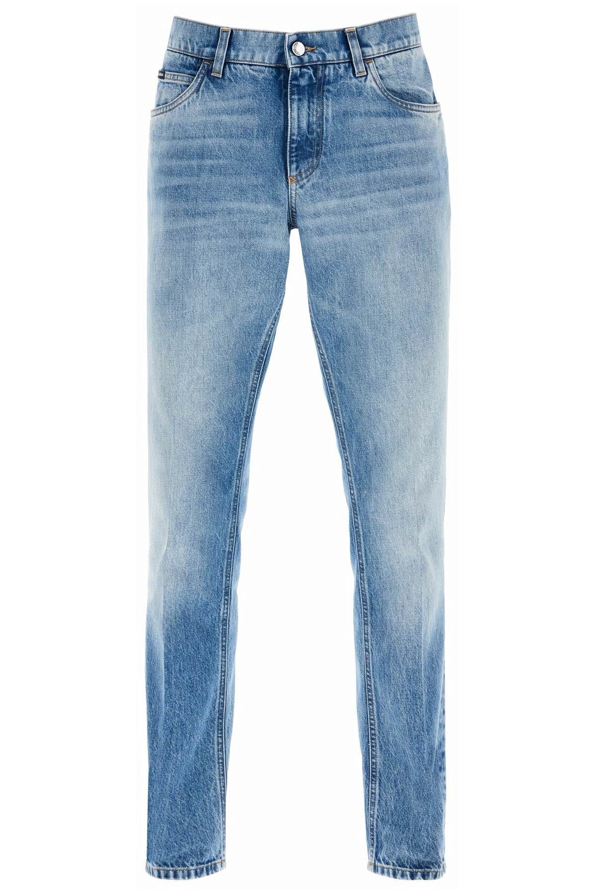 LOW-RISE REGULAR FIT JEANS - 1