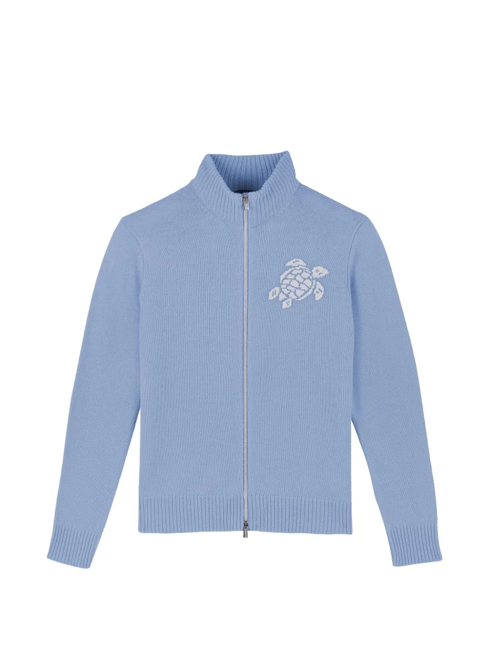 zipped cardigan - 1