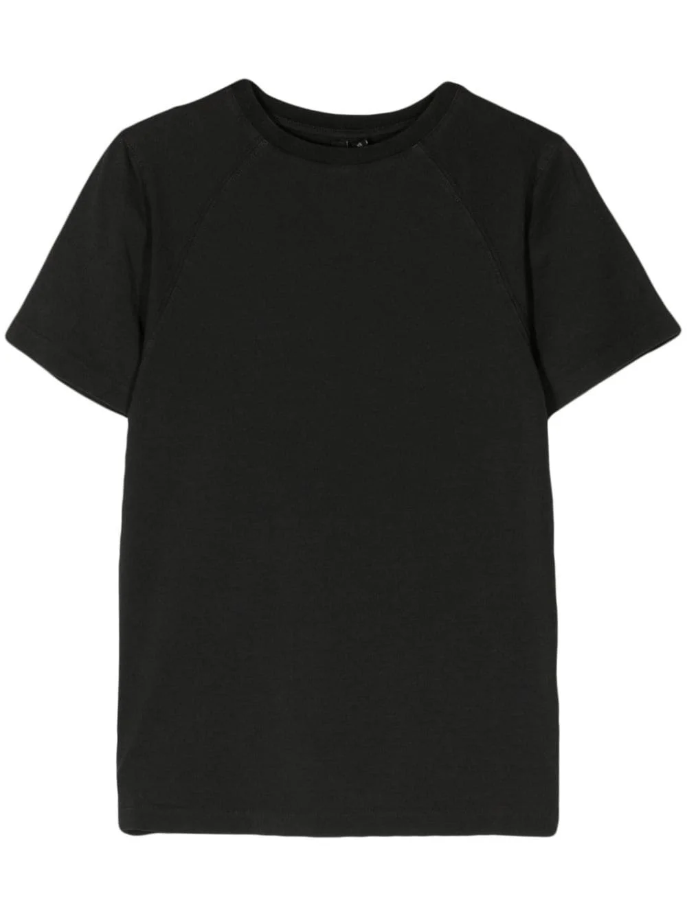 crew-neck cropped T-shirt - 1