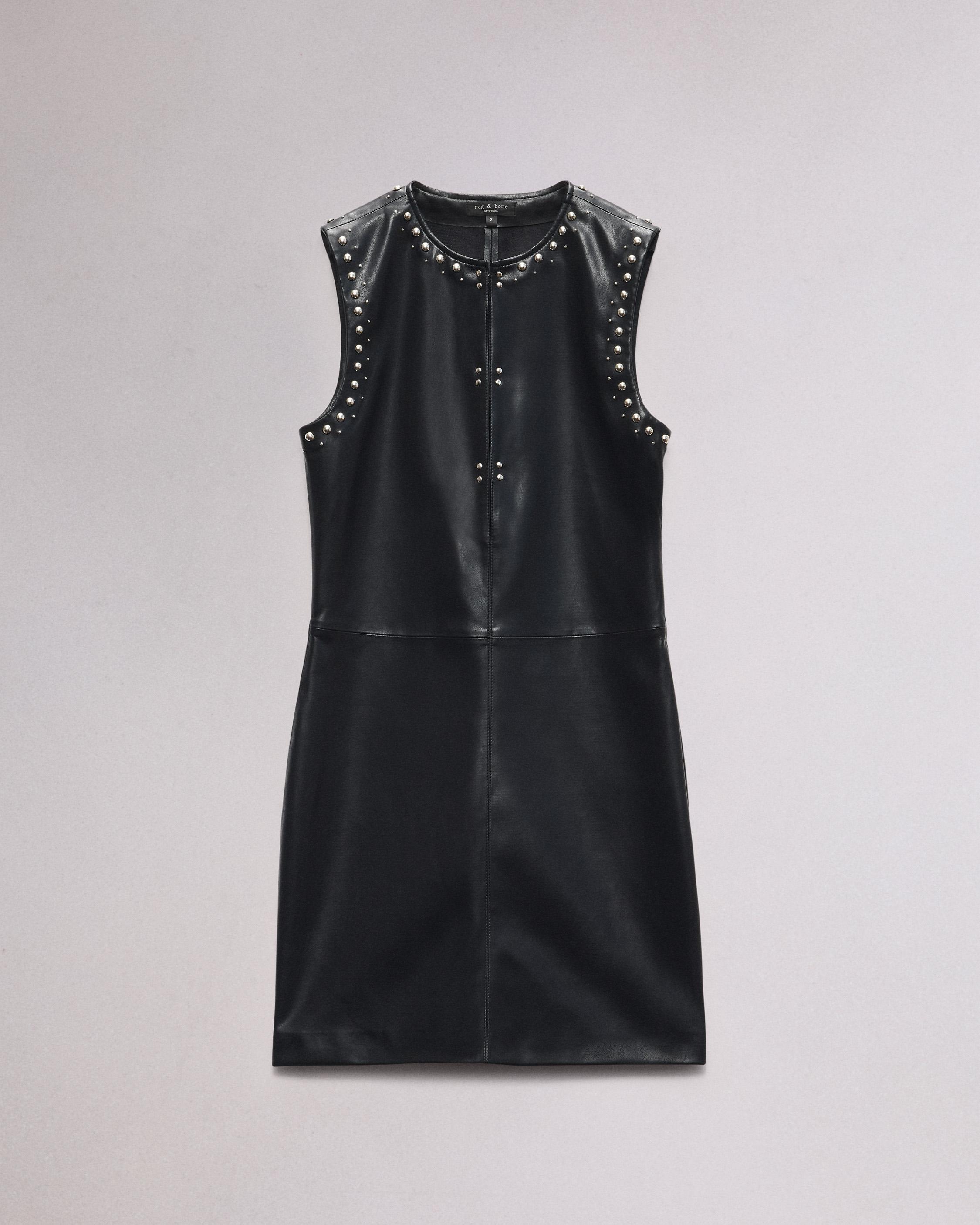 Brigette Faux Leather Dress - 1