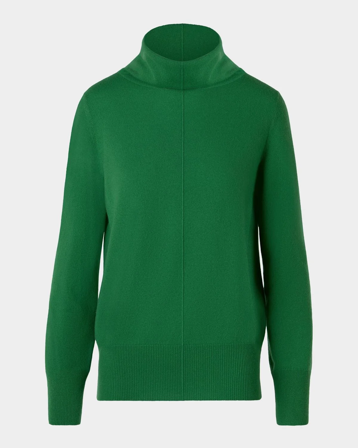Cashmere Knit Turtleneck Sweater - 1
