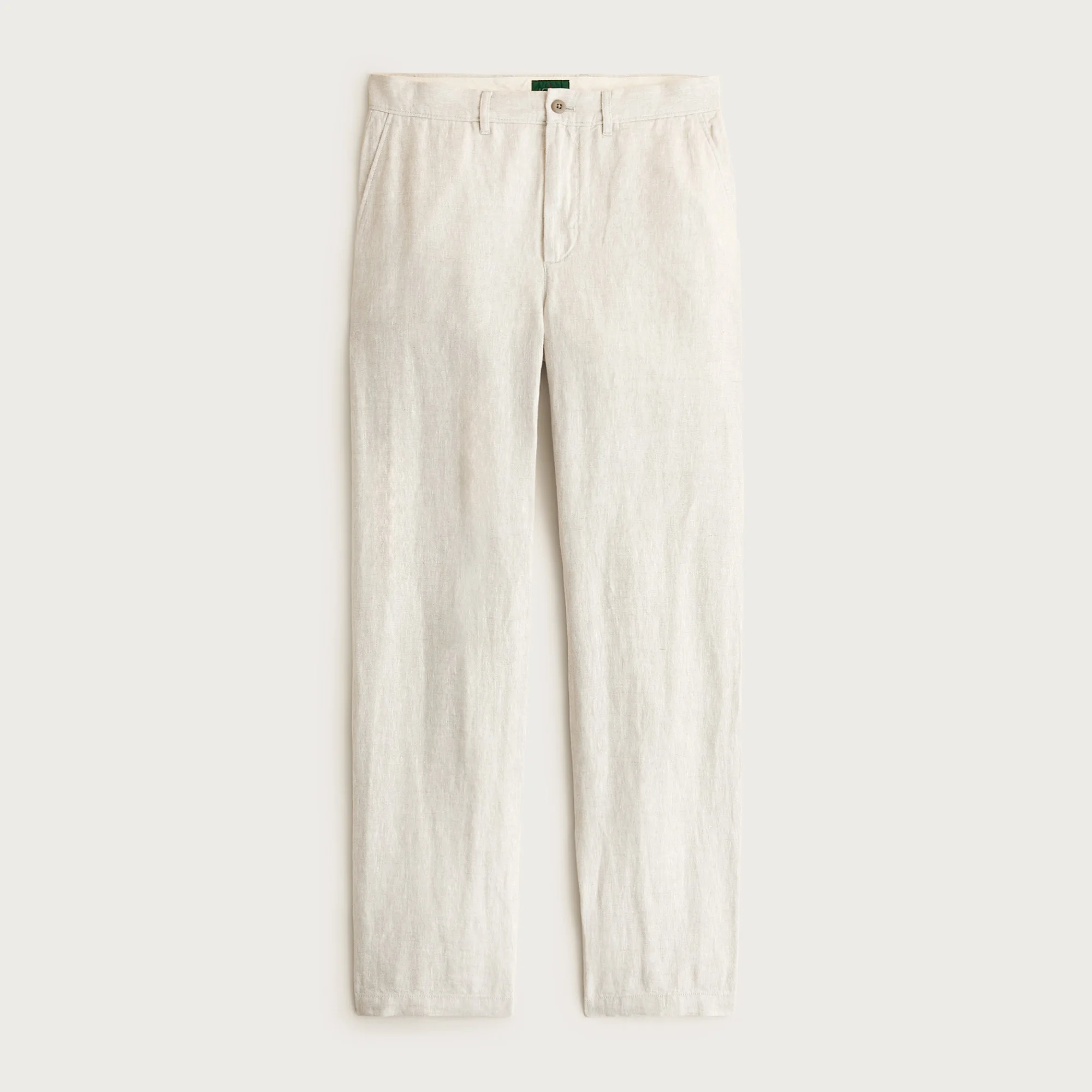 Classic-fit linen trouser - 1