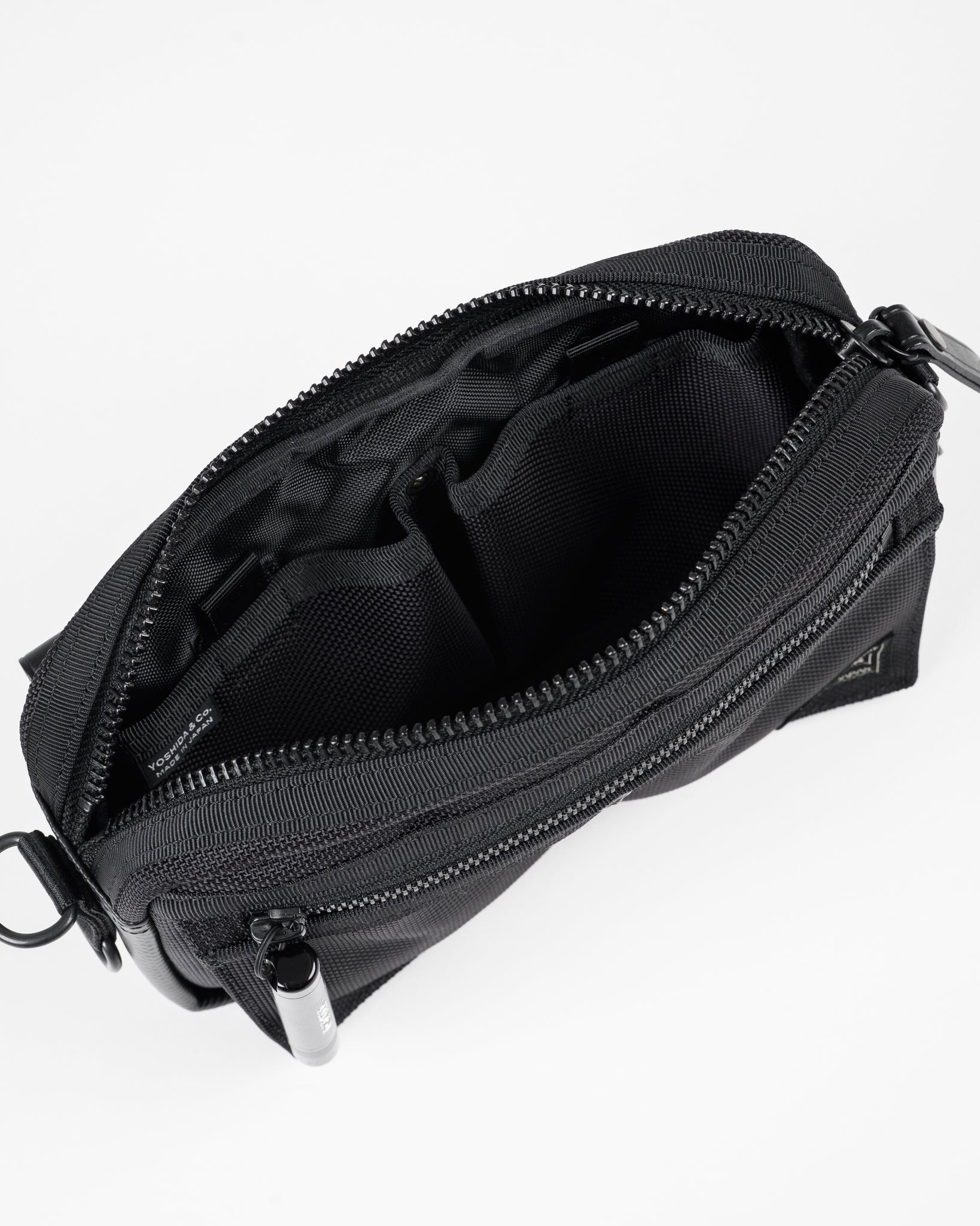 PORTER - YOSHIDA & CO. - HEAT SMALL SHOULDER BAG - BLACK - 13