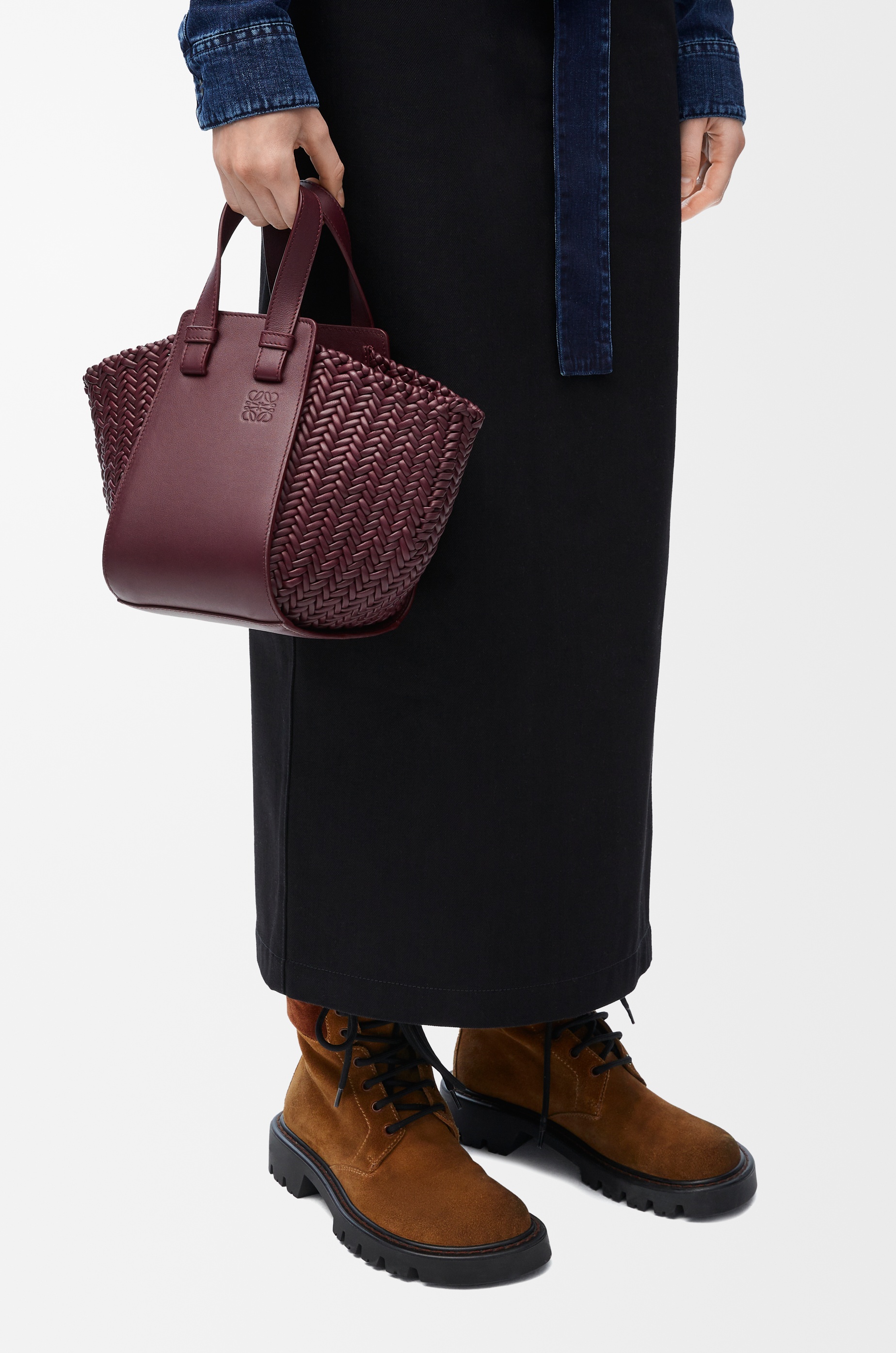 Compact Hammock bag in calfskin - 2