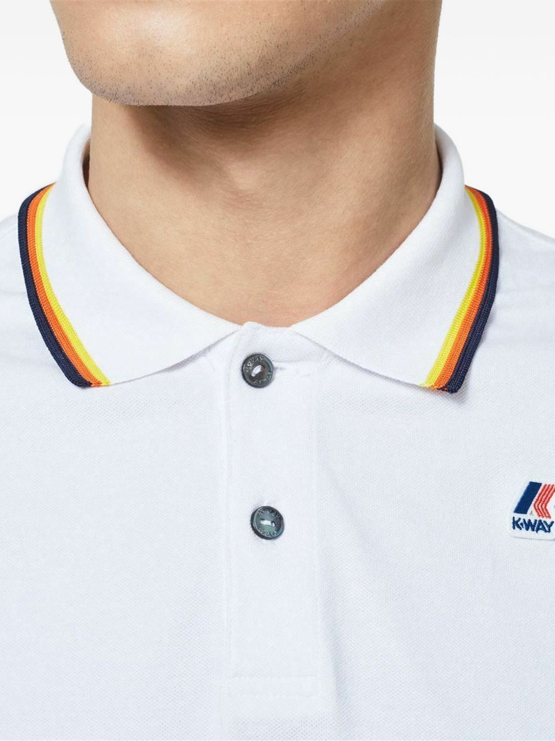 Jud tipped-collar polo shirt 4