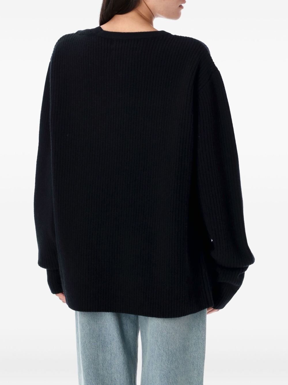 ribbed-knit sweater - 2