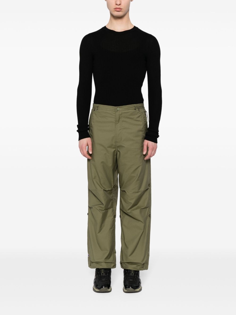 x Jean-Michel Basquiat wide-leg trousers - 2
