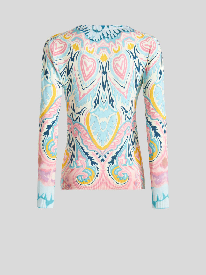 FLORAL PRINT SILK JUMPER 5
