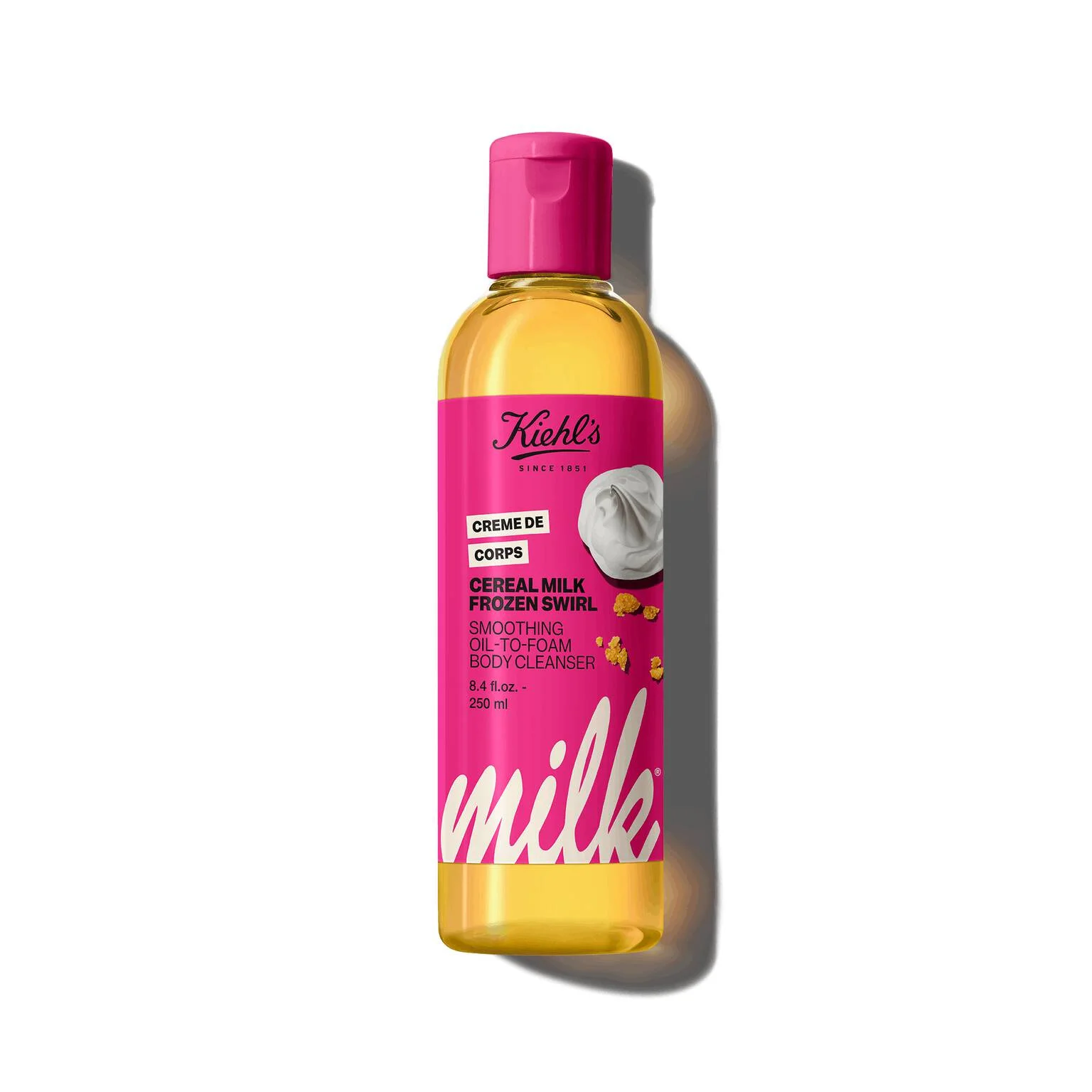 Kiehl’s x Milk Bar - Creme de Corps Cereal Milk Frozen Swirl Oil-To-Foam Body Cleanser - 1